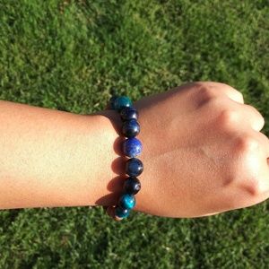 Aquawave Bracelet Lapis & Blue Tiger's Eye